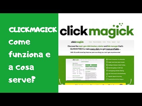 ClickMagick Ita Tools Che Tutti Gli Affiliate Marketing Devono Avere!!! spiegato step by step