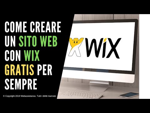 Come Creare un SITO WEB con Wix GRATIS PER SEMPRE 2022