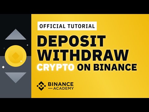 How to Deposit &amp; Withdraw Crypto on Binance | #Binance Official Guide