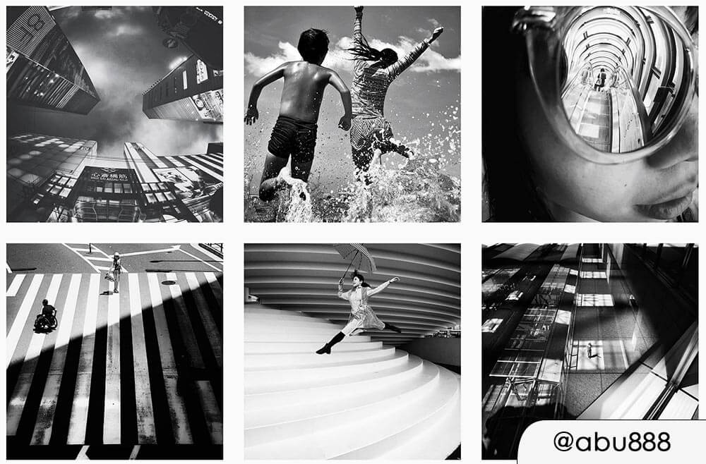 stile preset fotografico instagram bianco e nero Profilo Instagram con preset fotografico bianco e nero