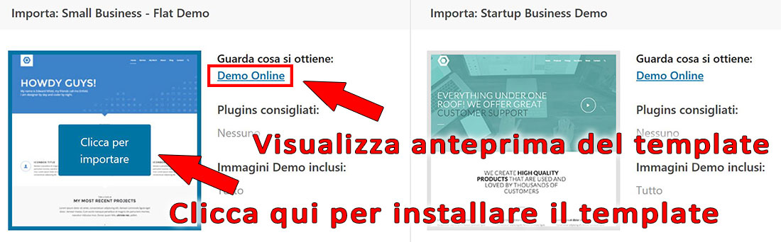 anteprima template wordpress enfold