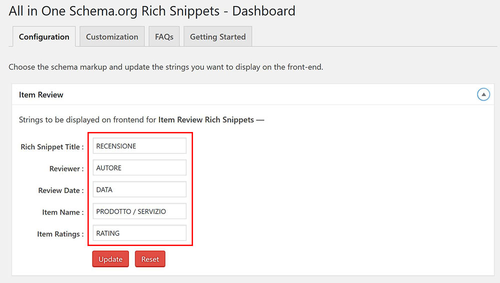 All in One Schema.org Rich Snippets plugin wordpress