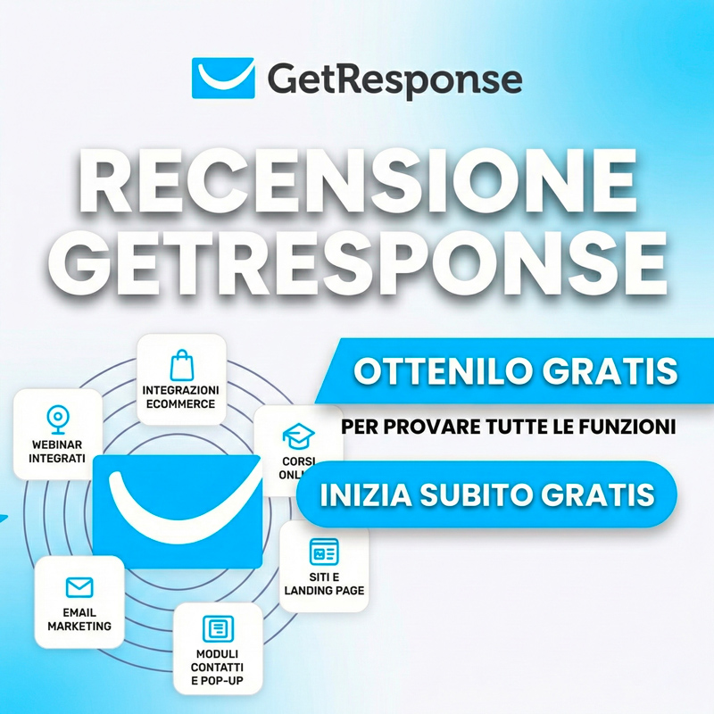 GetResponse: Come Funziona, Prezzi, Recensioni e Alternative