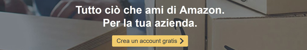 registrazione amazon business