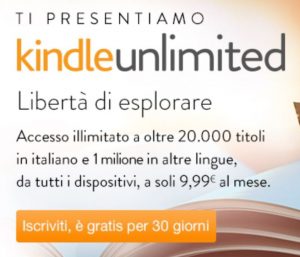 amazon kindle unlimited gratis