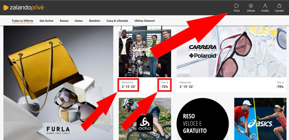 zalando italia saldi