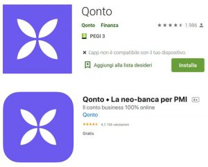 qonto app ios android