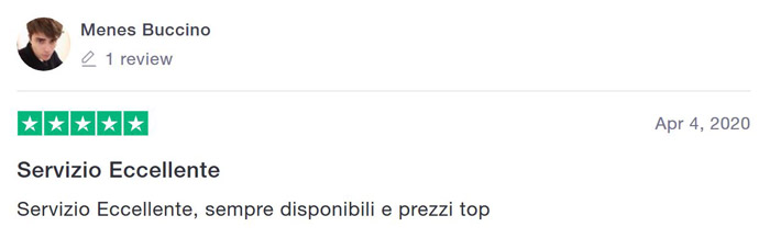 recensione prezzi