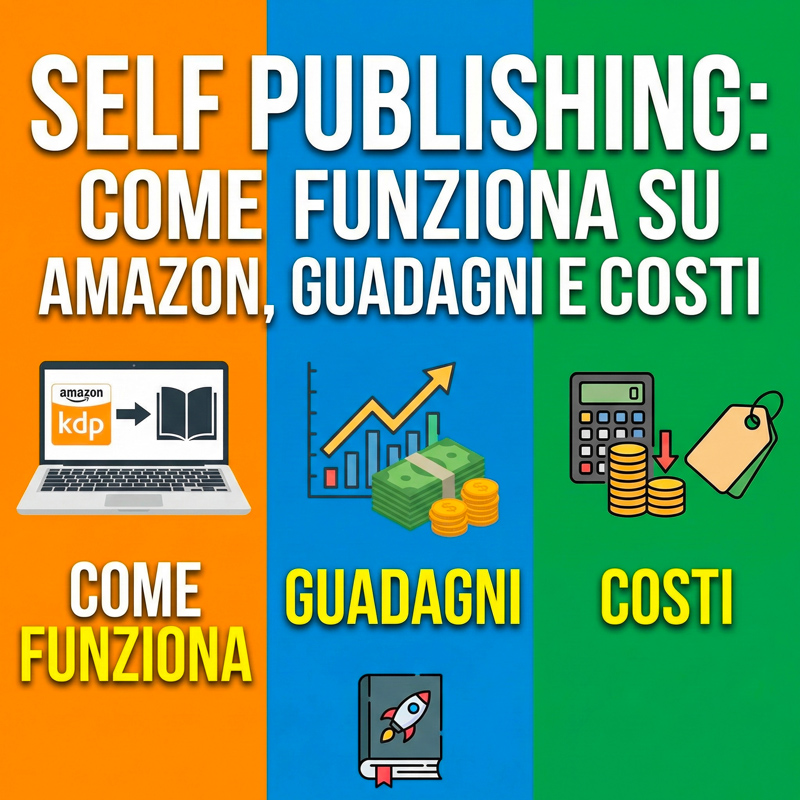Self Publishing Come Funziona Su Amazon Guadagni e Costi