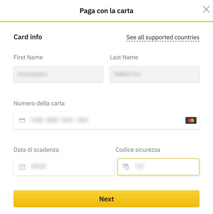 carta di credito debito