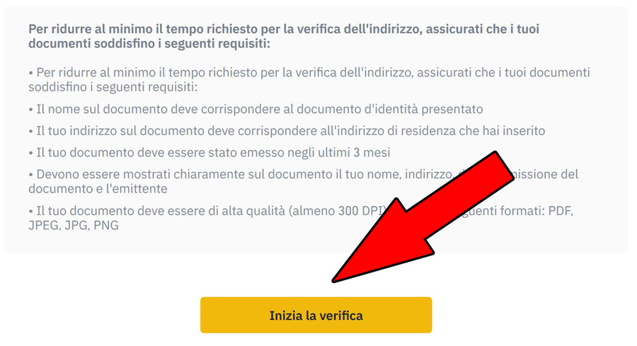 verifica residenza