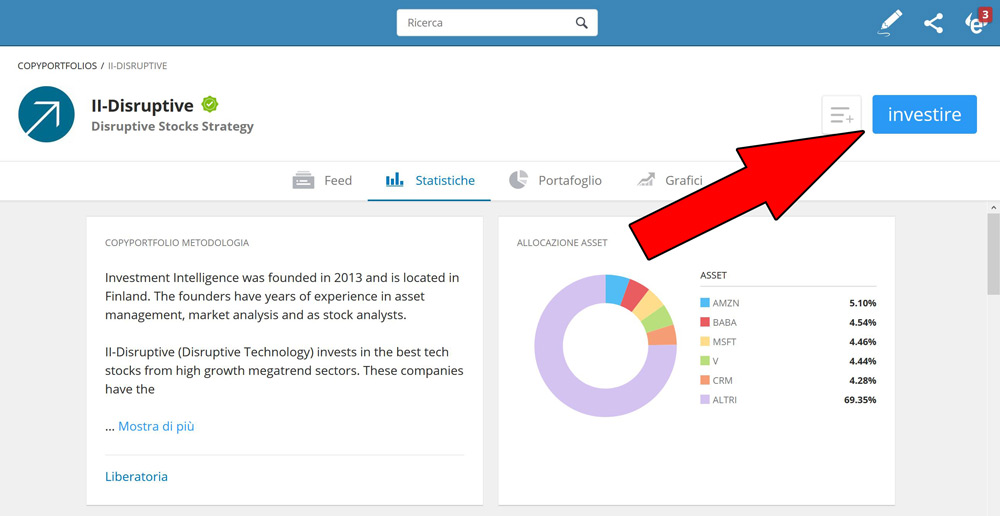 come investire su portafoglio virtuale