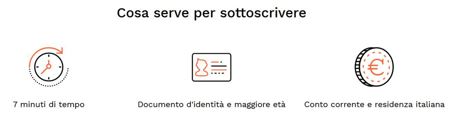 cosa serve registrazione italia