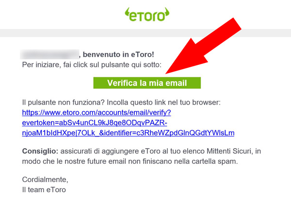 email conferma account etoro