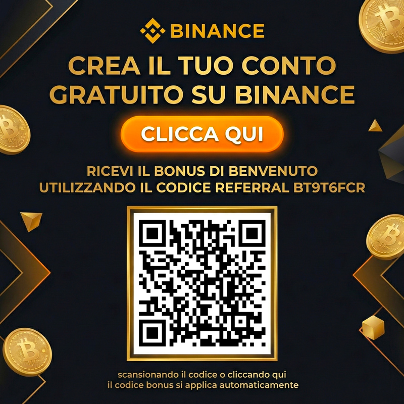 binance exchange iscrizione bonus