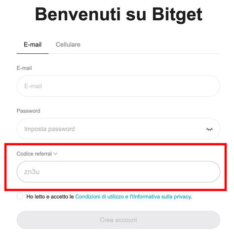 bitget bonus aggiornato
