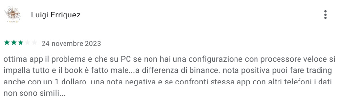 recensione negativa bybit