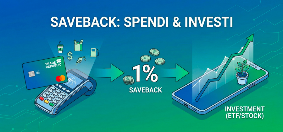Saveback Trade Republic: Il Cashback e Roundup Spiegati