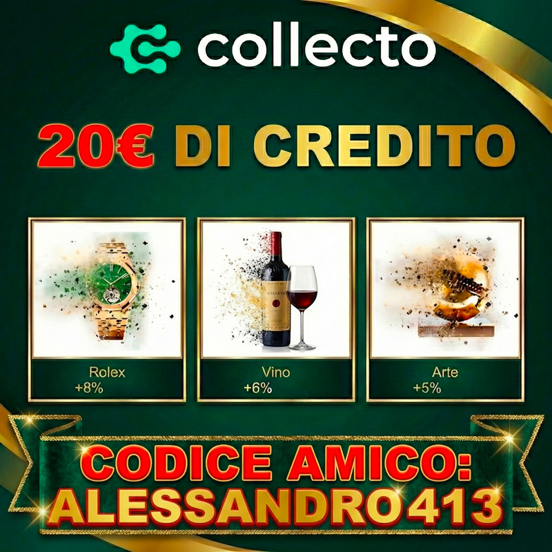 Collecto Codice Amico Da 20€ - Bonus Benvenuto 2026