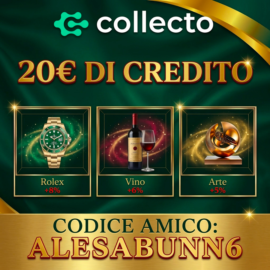 Collecto Codice Amico Da 20€ - Bonus Benvenuto 2026
