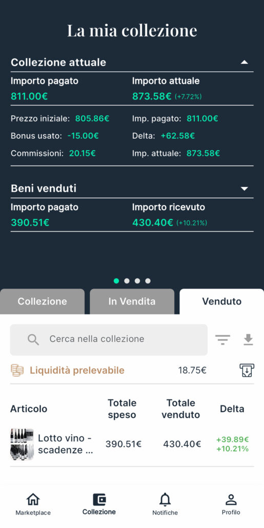 collezione collecto vini