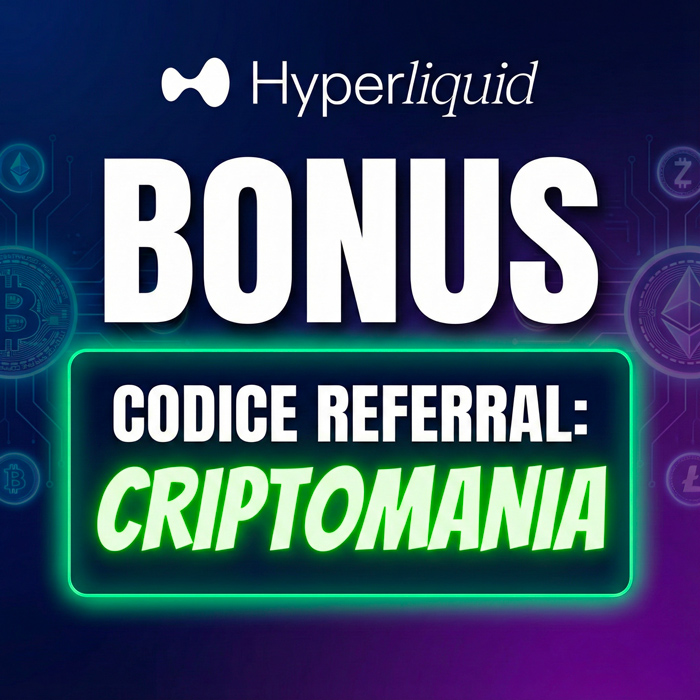hyperliquid codice referral bonus benvenuto ufficiale