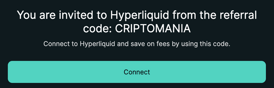 referral code codice sconto hyperliquid