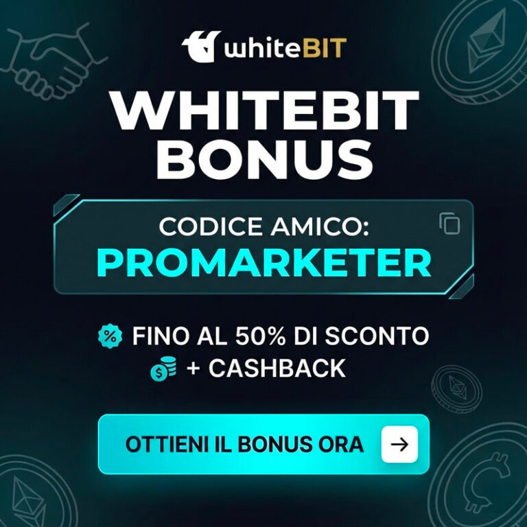whitebit bonus codice referral amico