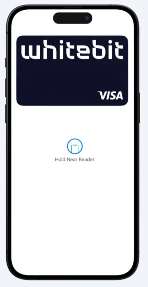whitebit visa apple pay google pay