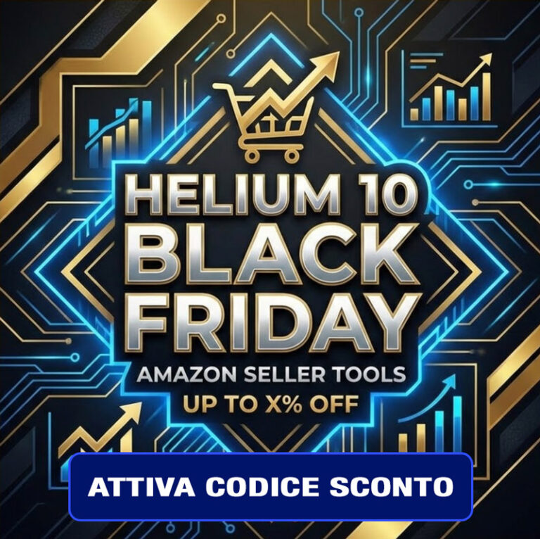 Helium 10 Black Friday 2025 Codice Coupon Offerta