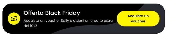 offerta black friday saily esim voucher sconto 2026