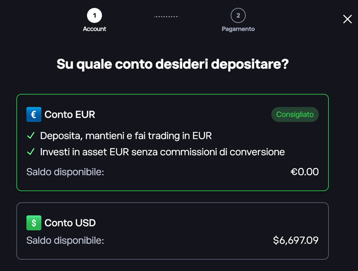 bonus livelli etoro deposito