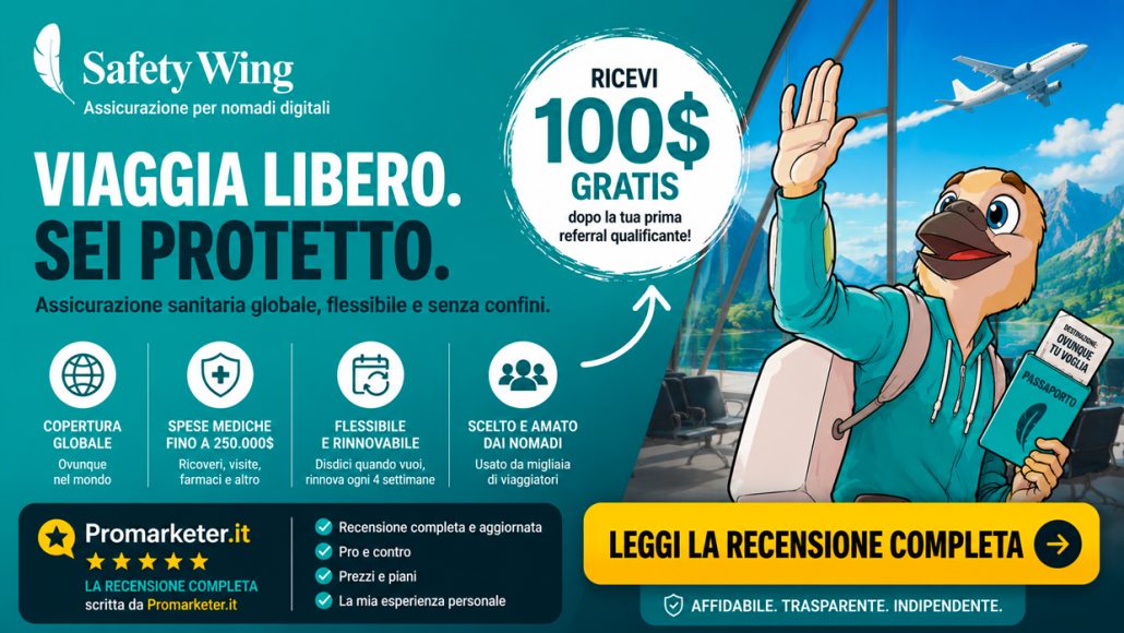 SafetyWing Recensioni: La Mia Esperienza Con L'Assicurazione Per Nomadi Digitali SafetyWing Recensioni: La Mia Esperienza Con L'Assicurazione Per Nomadi Digitali