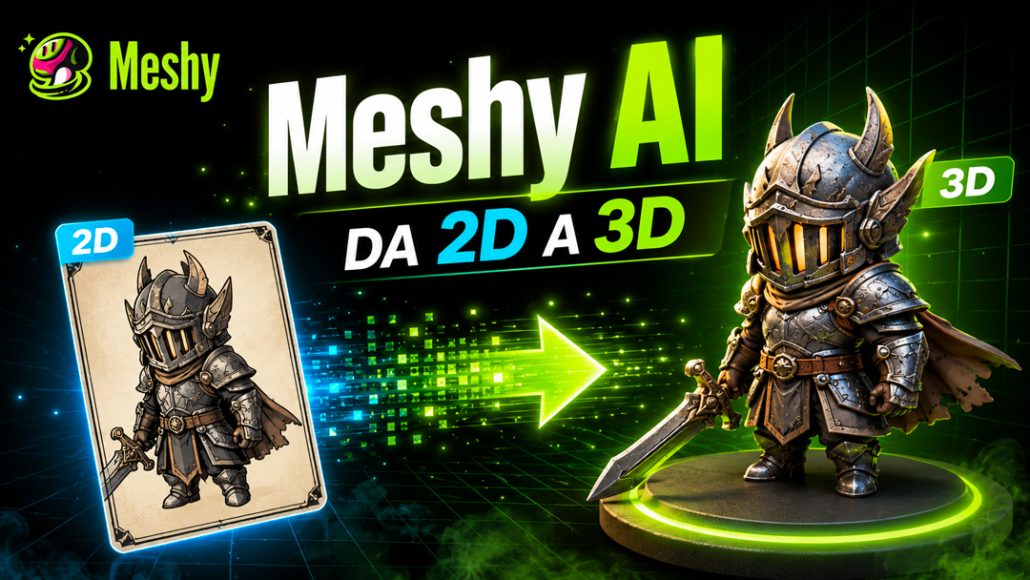 Meshy AI: Recensione, Come Funziona, Prezzi e Opinioni (2026)