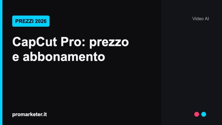 capcut prezzo cover