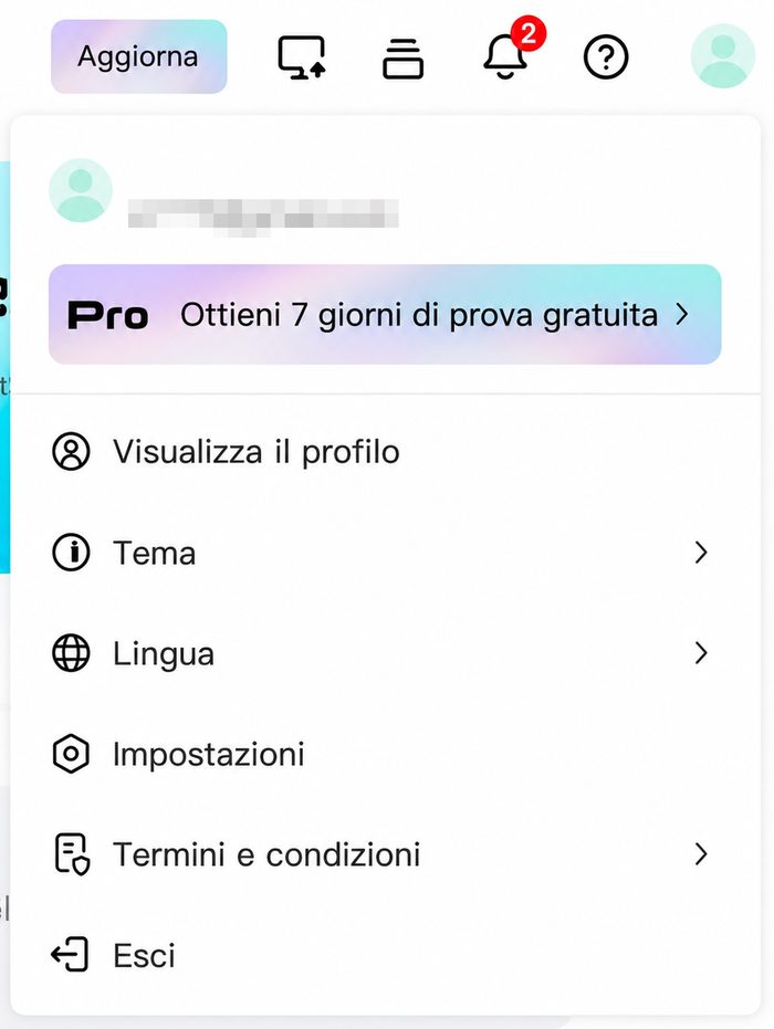capcut pro 7 giorni di prova gratuita