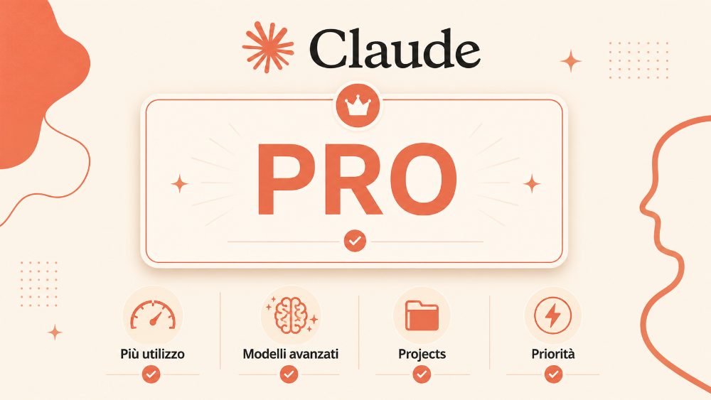 Claude Pro: 20 $ al mese Claude Pro 20 dollari al mese