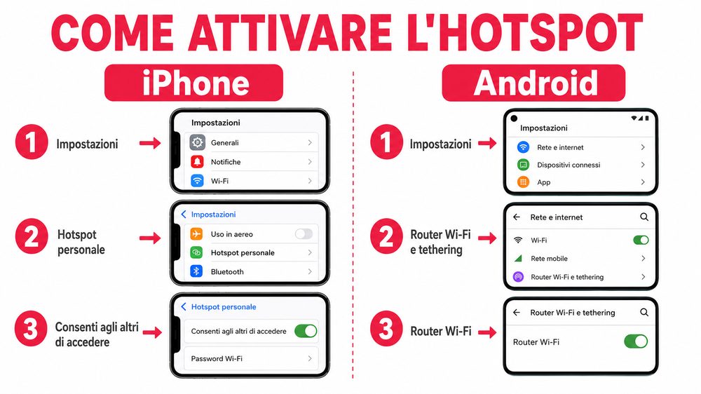 come attivare hotspot holafly