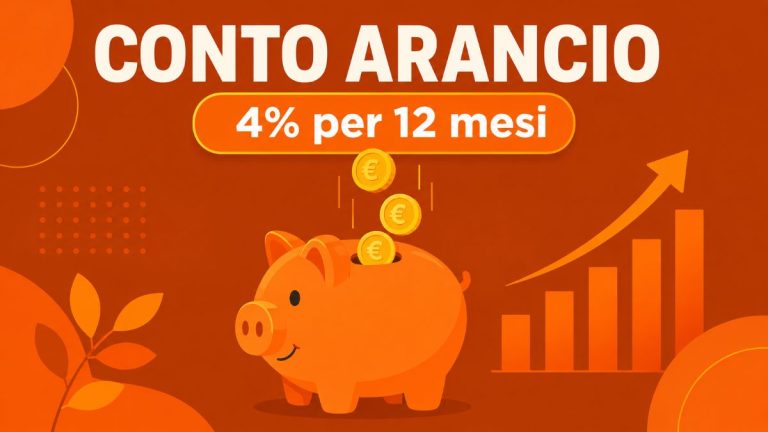 conto arancio 4 per cento