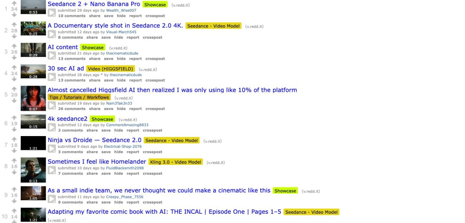higgsfield opinioni reddit higgsfield opinioni su reddit discussioni del subreddit r/HiggsfieldAI