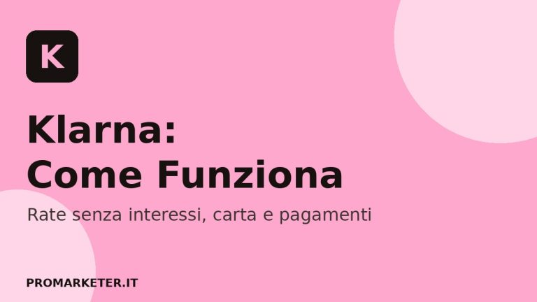 klarna come funziona