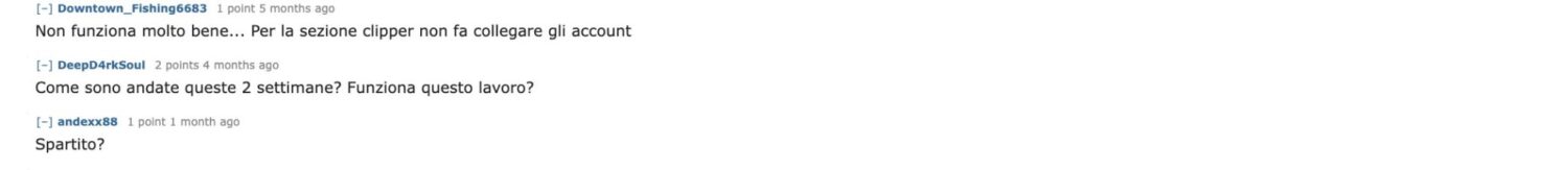 Klippify opinioni degli utenti Reddit: commenti al thread Klippify opinioni degli utenti Reddit: commenti al thread