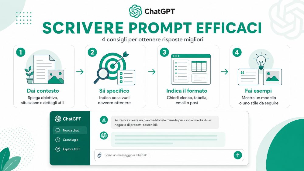Come scrivere richieste efficaci con ChatGPT