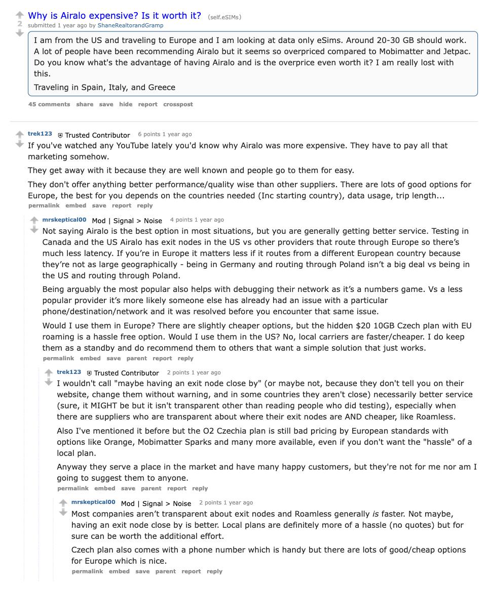 airalo opinioni reddit airalo opinioni reddit