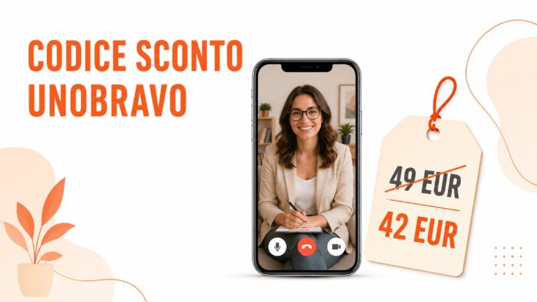 codice sconto Unobravo