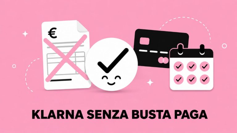 klarna finanziamento senza busta paga come funziona