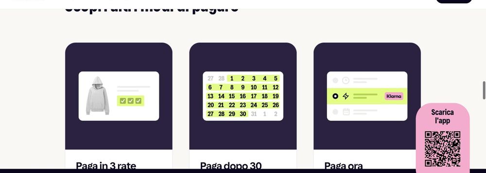klarna o scalapay opzioni pagamento klarna klarna o scalapay opzioni pagamento klarna