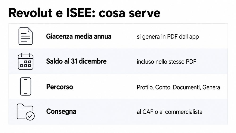 revolut isee cosa serve infografica revolut isee cosa serve infografica