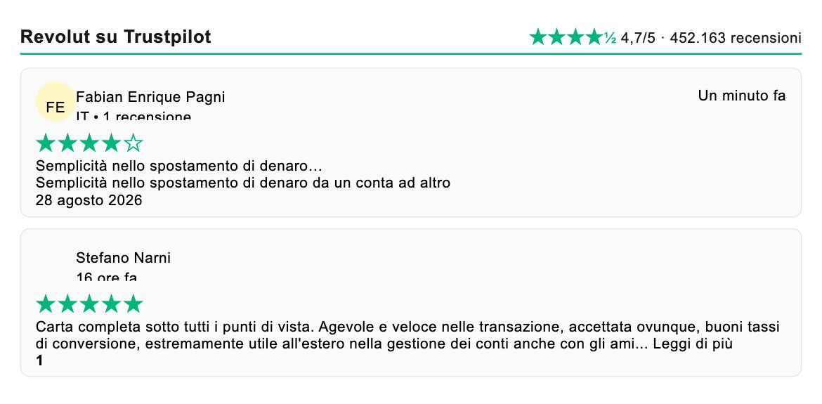 revolut opinioni trustpilot pagamenti e carta revolut opinioni trustpilot pagamenti e carta