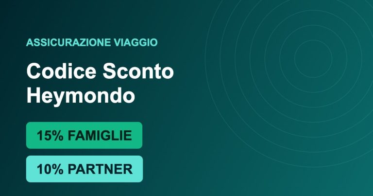 Codice sconto Heymondo: 15% famiglie e 10% dai link partner